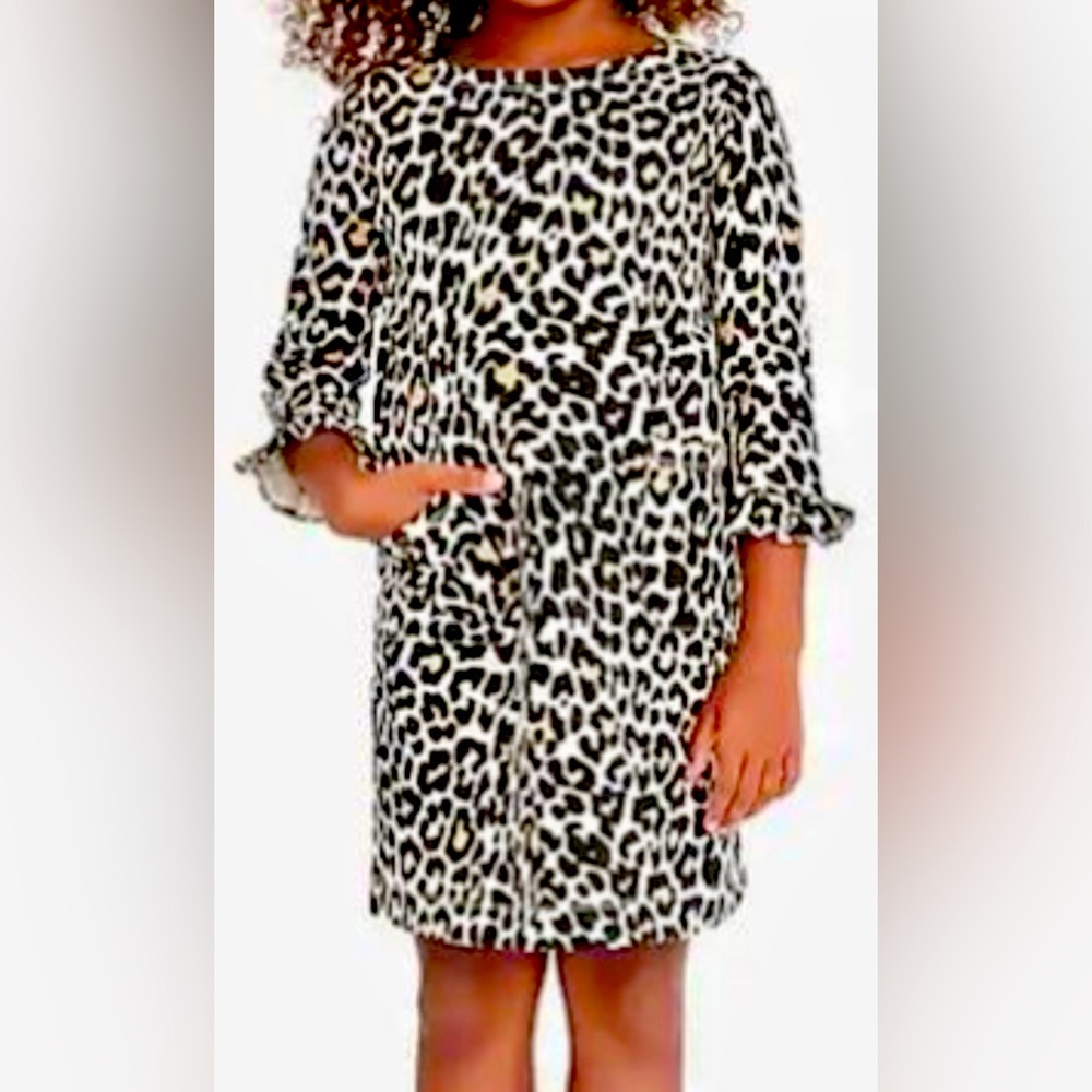 J.Crew Crewcuts Leopard Print Dress Size 8
